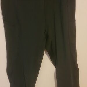 Dark Green Pants